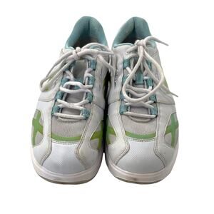MBT Womens Athletic Fit Lace-Up Walking Sneaker Shoes Size 8.5US White